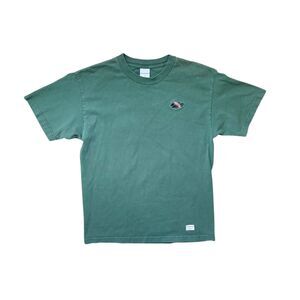 40's & Shorties Green Gucci Flip Flop Shirt Size M 100% Cotton Mens Unisex